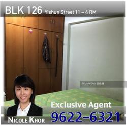 Blk 126 Yishun Street 11 (Yishun), HDB 4 Rooms #114440722